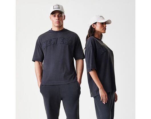 Tee New Era - Branded Washed Oversized Tee - Black
