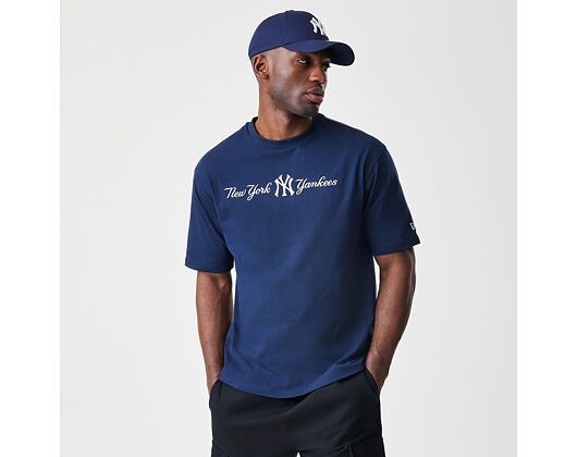 Tee New Era - MLB Graphic Oversized Tee - NY Yankees - Navy