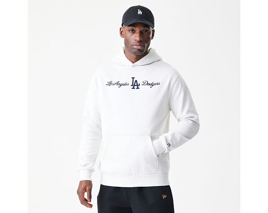 Sweatshirt New Era - MLB Graphic Oversized Hoody - LA Dodgers - Heather Grey