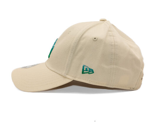 Womens Cap New Era - MLB Womens Metallic Logo 9FORTY - LA Dodgers - Cream