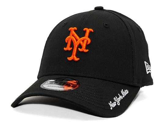 Cap New Era - MLB Visor Script 9FORTY - NY Mets - Black