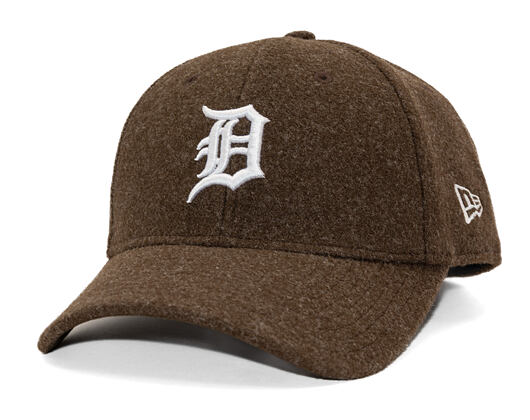 Cap New Era - MLB Melton Wool 9FORTY - Detroit Tigers - Brown / White