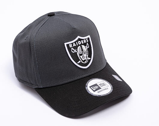 Cap New Era - NFL Charcoal Drop 9FORTY A-Frame - LAs Vegas Raiders - Steel Clouds / Black