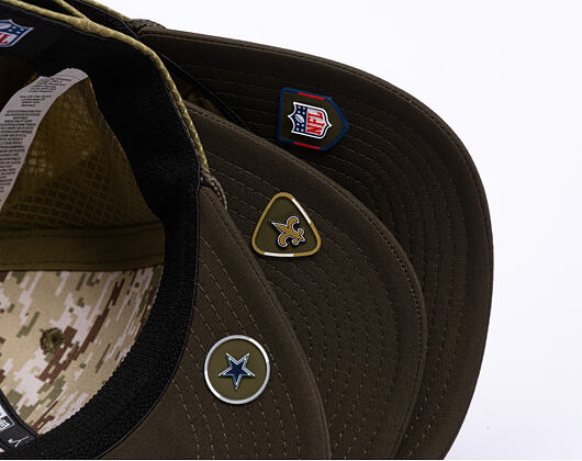Cap New Era - NFL25 "Salute to Service" - 9SEVENTY Stretch-Snap - New Orleans Saints 