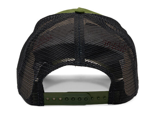 Cap New Era - Branded Patch Trucker 9FORTY Trucker - Rifle Green