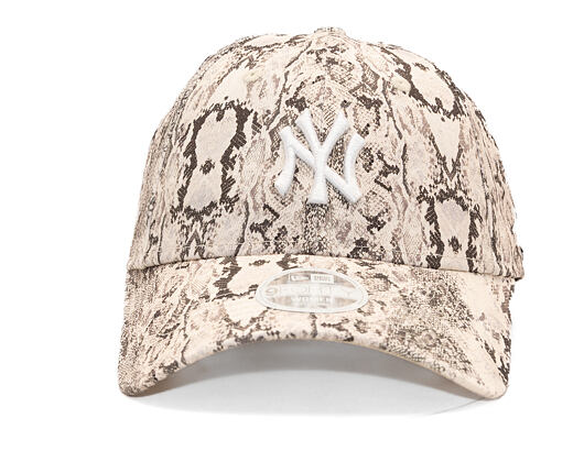Womens Cap New Era - MLB Snake 9FORTY - NY Yankees - Gray / White