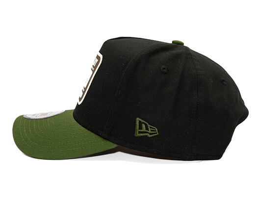 Cap New Era - Branded Camo Patch 9FORTY A-Frame - Black / Rifle Green