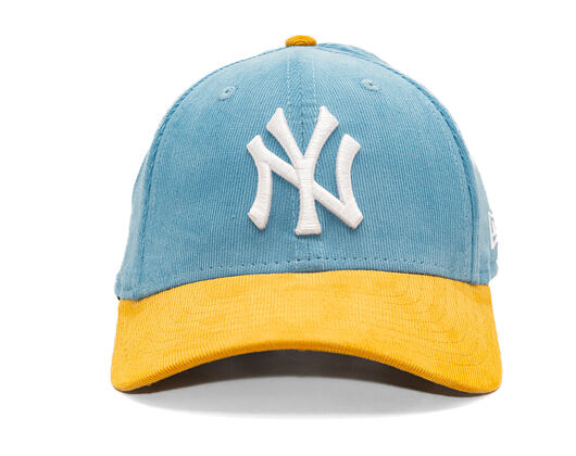 Kids Cap New Era - MLB Kids Cord 9FORTY - NY Yankees - Blue Foam / Yellow