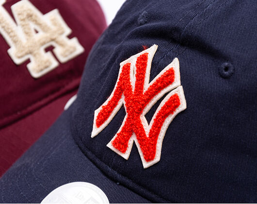 Womens Cap New Era - MLB Boucle 9TWENTY - NY Yankees - Navy / Orange