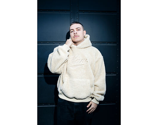 Karl Kani - Cursive Varsity Teddy Os Hoodie