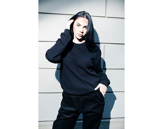 Tee New Era - Branded Longsleeve Waffle Tee - Black