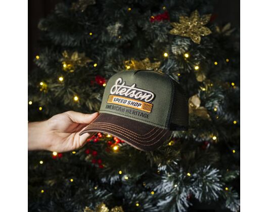Kšiltovka Stetson - Trucker Cap Speed Shop