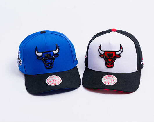 Mitchell & Ness - Core I Pro Snapback - NBA - Chicago Bulls - Blue-Black