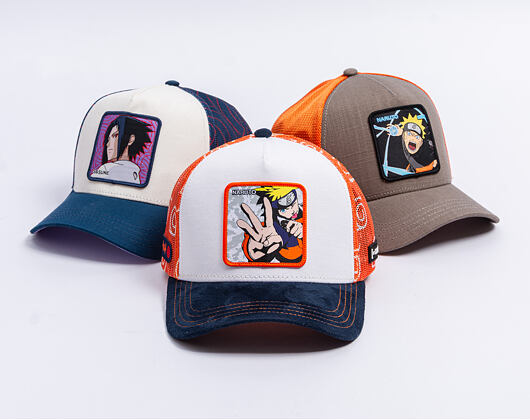 Capslab TruckerCapslab X Naruto Uzumaki Navy/White/Orange