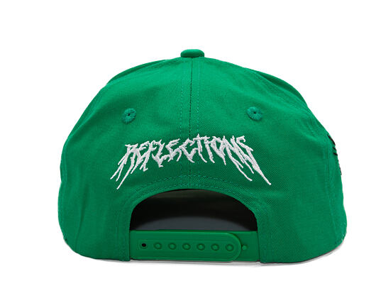 Kšiltovka Reflection Luxury Shine Loud Snapback - Joker Green / White