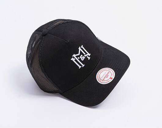 Kšiltovka Mitchell & Ness - Branded Icon Trucker - Black