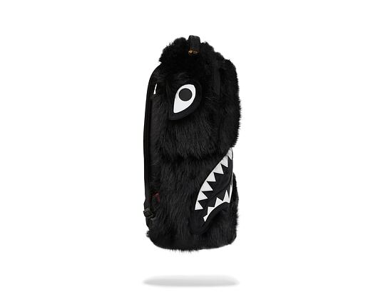 Sprayground Fur Cray Black Backpack