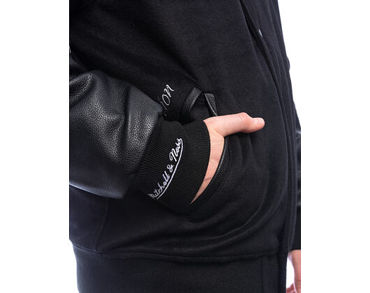 Mitchell & Ness - NFL Blackout Collection Varsity Jacket Oakland Raiders - Black