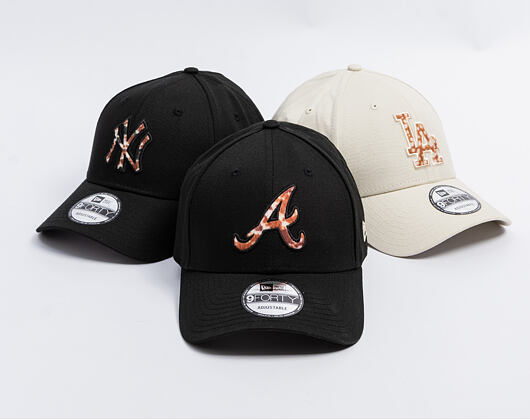 Cap New Era - Animal Pack 9FORTY MLB Faux Pony Cow Infill - Atlanta Braves
