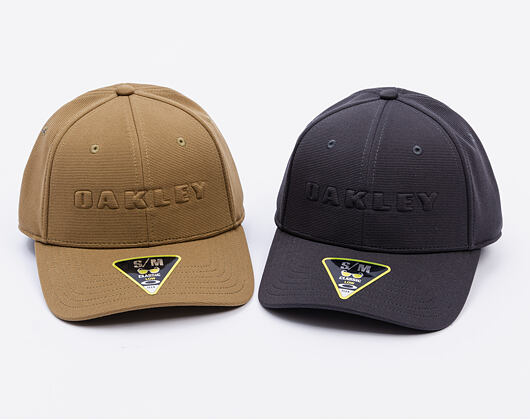 Oakley Cap - Bark Embossed Hat - Army Green