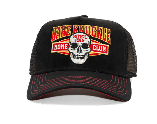 Kšiltovka Stetson - Trucker Cap Bare Knuckle - Black