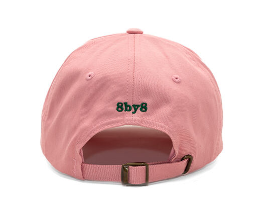 8by8 Dadcap - "shhh! I'm introverting" - Baby Pink/Green