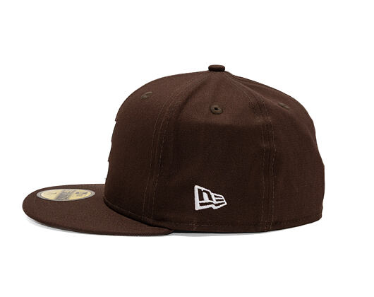 New Era - MLB Seasonal 59FIFTY - Atlanta Braves - Burnt Wood - Brown