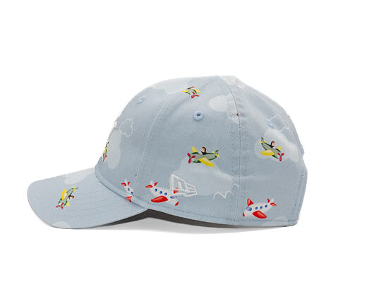 Kids Cap New Era - MLB Plane All Over 9FORTY - NY Yankees - Sky Blue