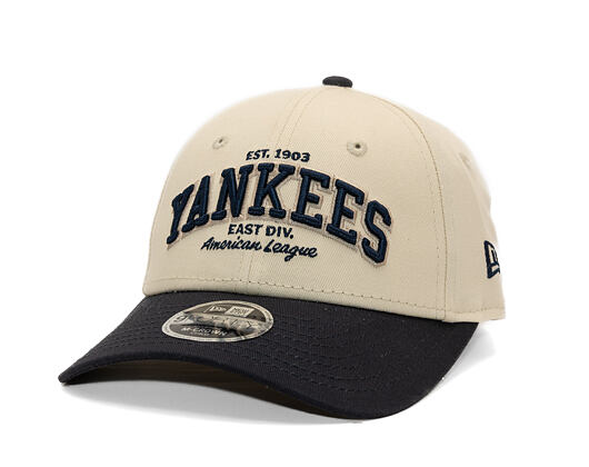 Kids Cap New Era - MLB Wordmark 9FORTY M-CROWN - NY Yankees - Cream