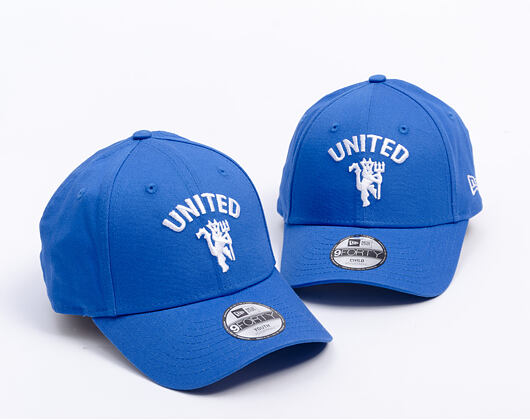 Kids Cap New Era -  Seasonal 9FORTY - Manchester United FC - Blue