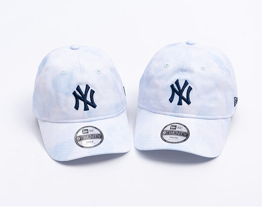 Kids Cap New Era - MLB Tie Dye 9TWENTY - NY Yankees - Sky Blue