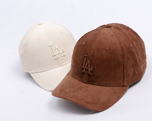 Cap New Era - MLB Cord 9FORTY M-CROWN - LA Dodgers - Chestnut Brown