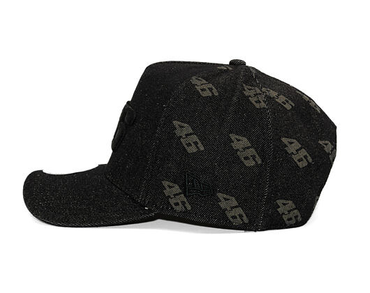 Cap New Era - Valentino Rossi VR46 Denim 9FORTY Trucker - VR46 - Black