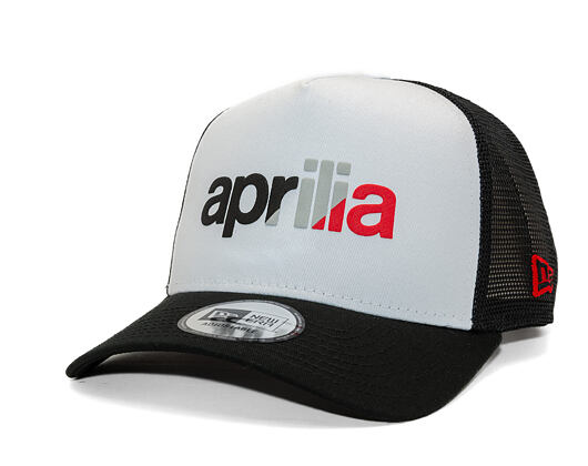 Cap New Era - Piagio Wordmark 9FORTY Trucker - Aprilia - Black