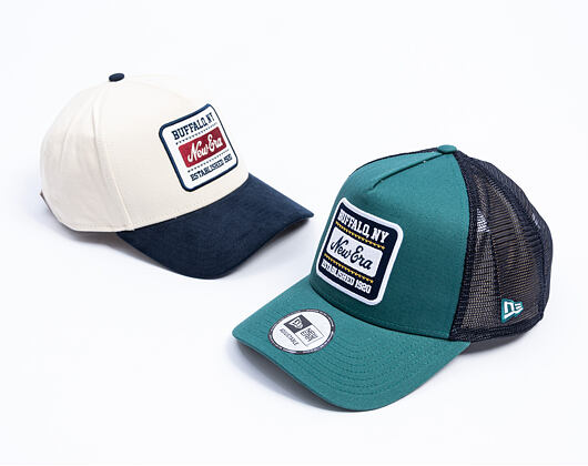 Cap New Era - Branded Patch 9FORTY Trucker - Pine Green