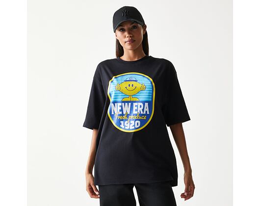 Tee New Era - Fruit Graphic Oversized Tee - Black
