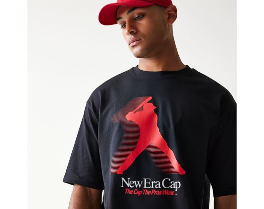 Tee New Era - Player Graphic Oversized Tee - Black