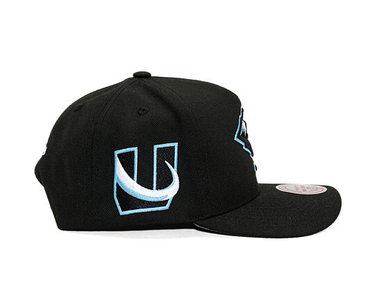 Mitchell & Ness - Utah Mammoth - Double Clutch Pro Snapback - Black