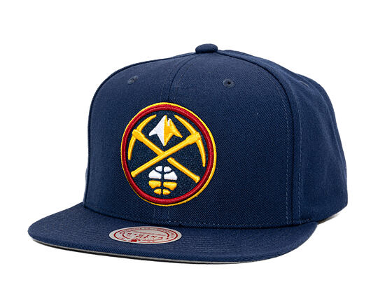 Mitchell & Ness - Denver Nuggets - Team Ground 2.0 Snapback - Navy