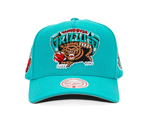 Mitchell & Ness - Vancouver Grizzlies - Double Clutch Pro Snapback Hwc - Teal