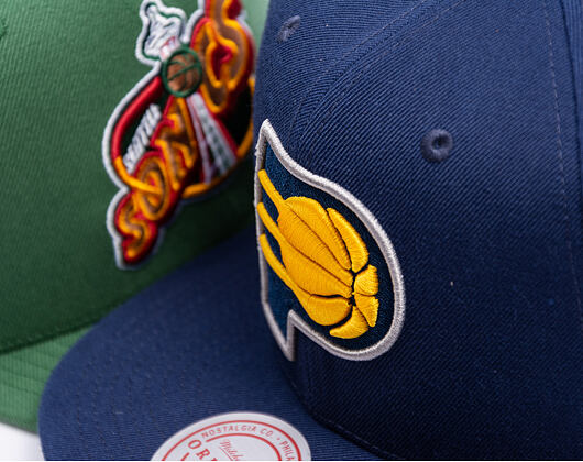 Mitchell & Ness - Indiana Pacers - Team Ground 2.0 Snapback - Blue