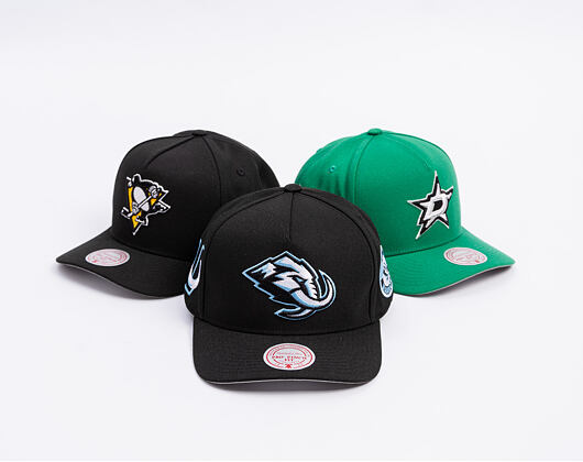 Mitchell & Ness - Utah Mammoth - Double Clutch Pro Snapback - Black