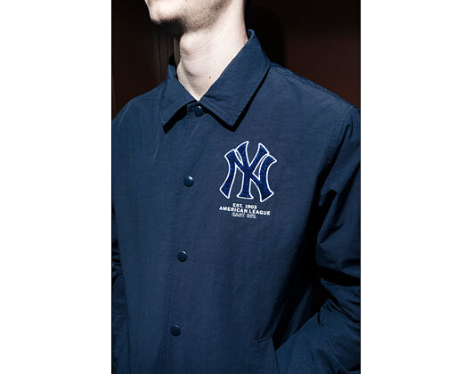 Jacket New Era - MLB Coaches Jacket - NY Yankees - Navy