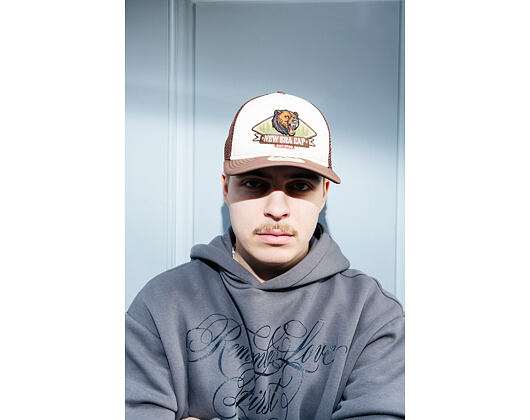 Cap New Era - Branded Graphic 9FORTY M-CROWN Trucker - Cream