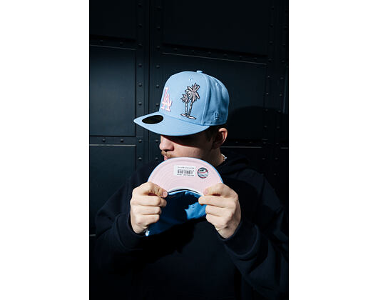 New Era - MLB Palm & Taco 59FIFTY - LA Dodgers - Sky Blue / Pink UV