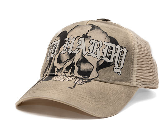 Cap Ed Hardy - Gothic Skull Tab 5 Panel Trucker Cap - Dove