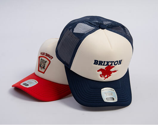 Cap Brixton - Pegasus MP Trucker - White/Navy