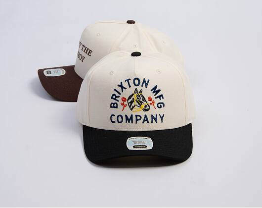 Cap Brixton - Trophy Horse MP Snapback - Black/Off White