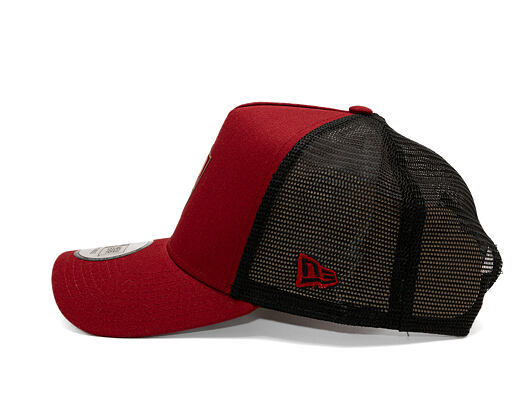 Cap New Era -  Tonal 9FORTY Trucker - AS Roma - Pinot Red