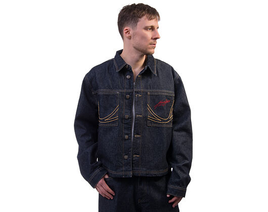 Kani Jeans Cropped Rinsed Denim Jacket